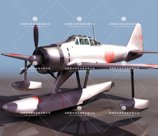 龙圩3D模型飞机_